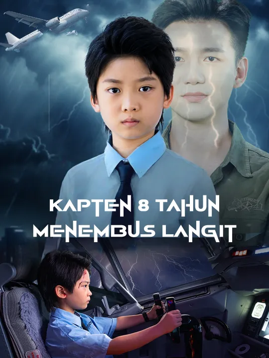 Poster Kapten Delapan Tahun Menembus Langit